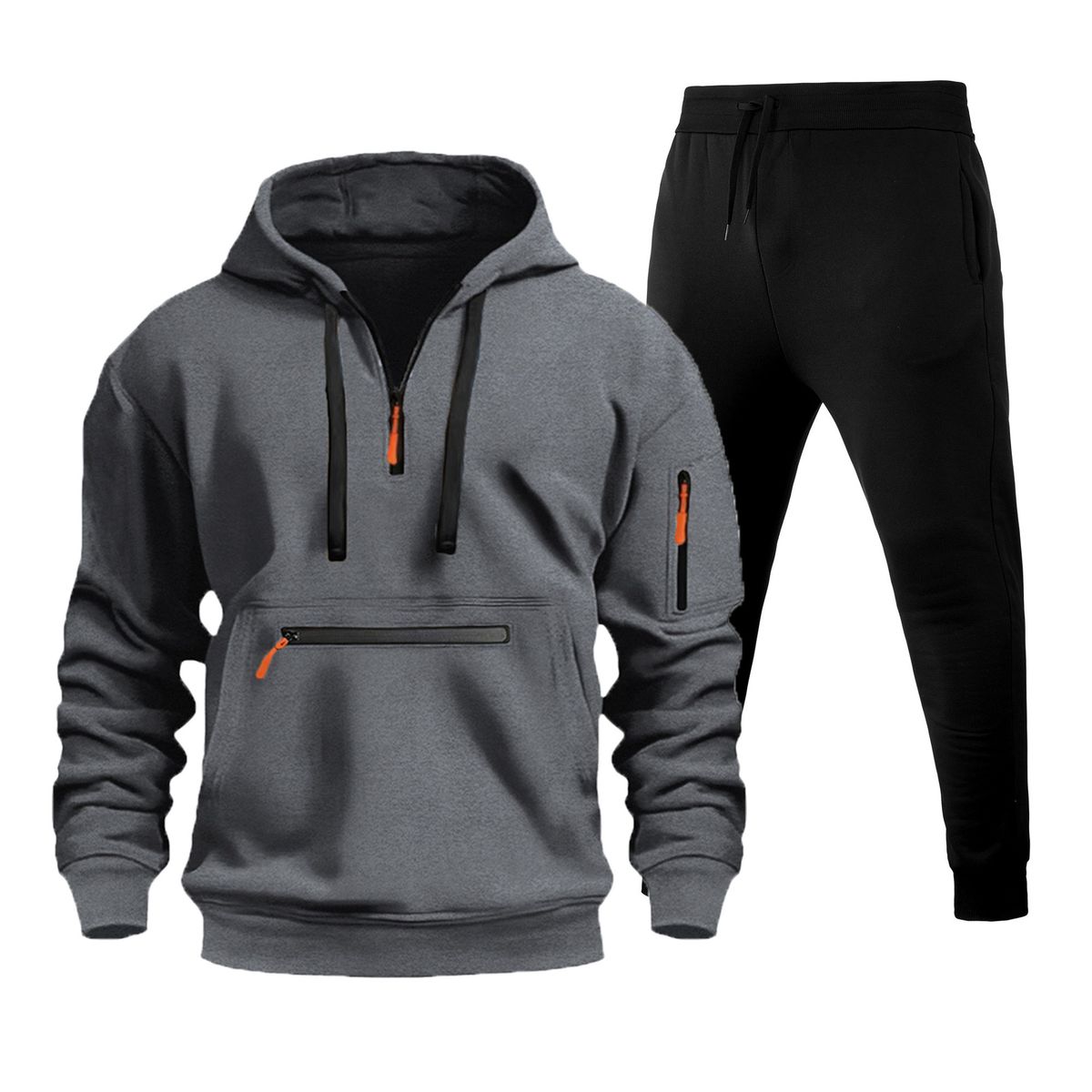 TIOZONEY - 2pcs Traje de invierno para hombres