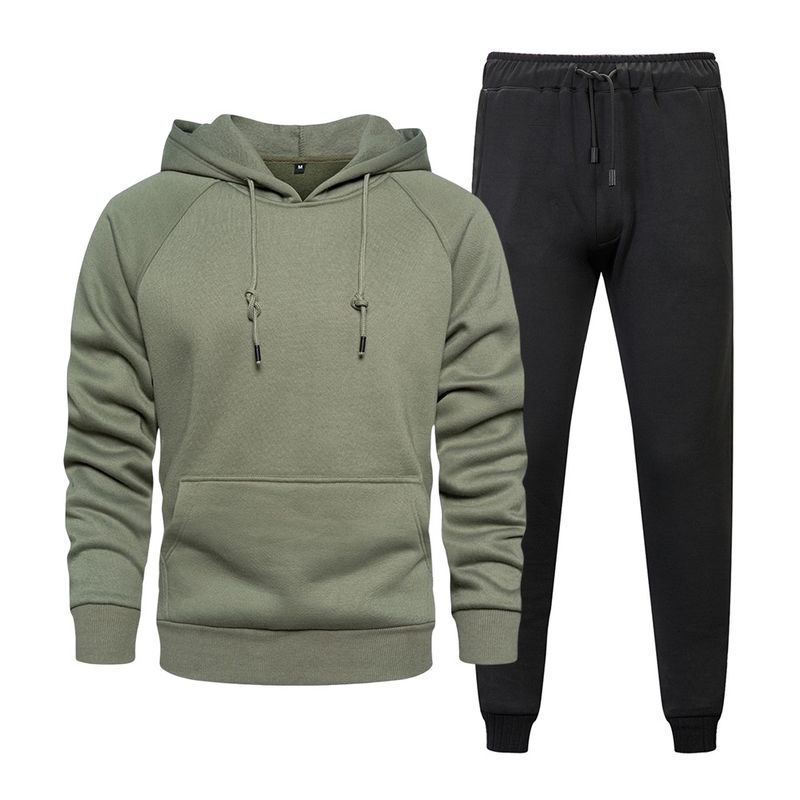 TIOZONEY - 2pcs Traje de invierno para hombres