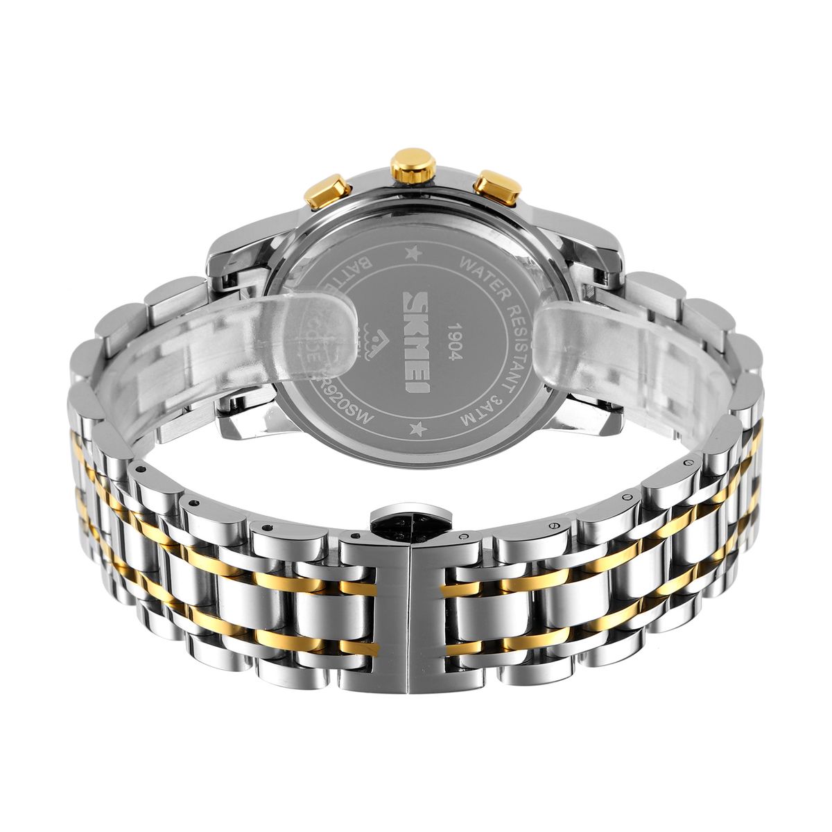 Skmei - Reloj Skmei 1904T Plateado Cronómetro para Caballero