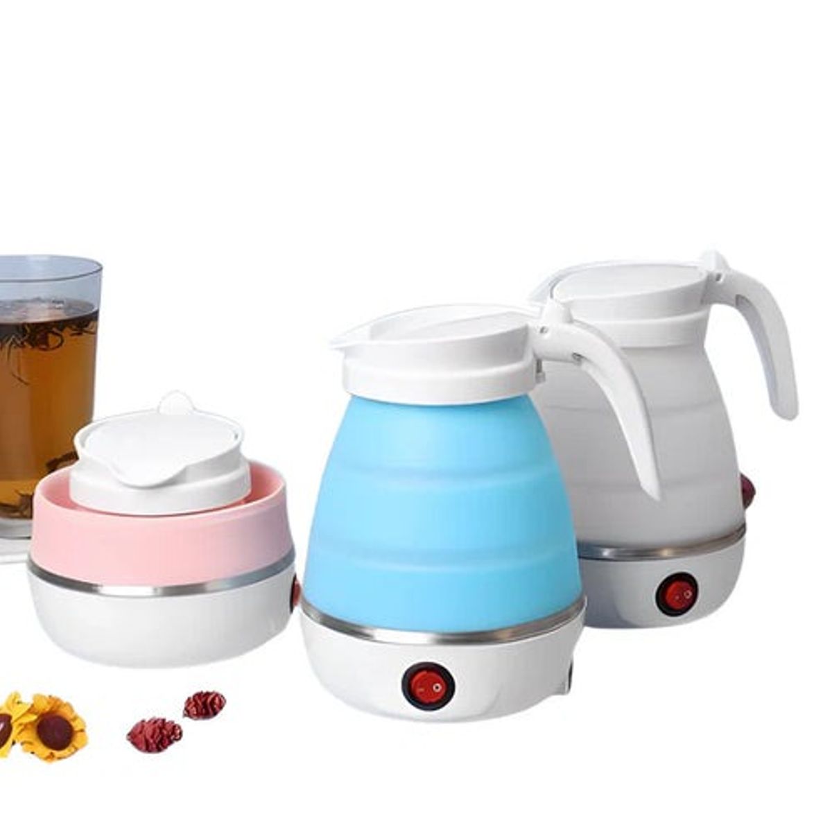 GENERICO - HERVIDOR ELÉCTRICO DE VIAJE PLEGABLE