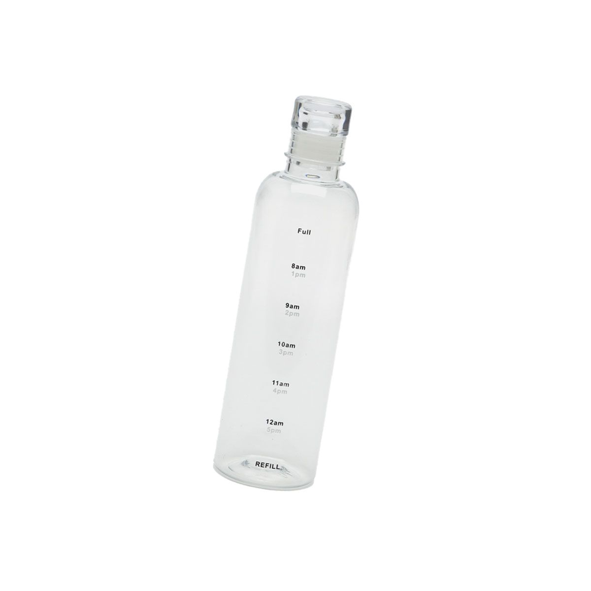 GENERICO - Botella para Agua de 500ml Reutilizable Transparente