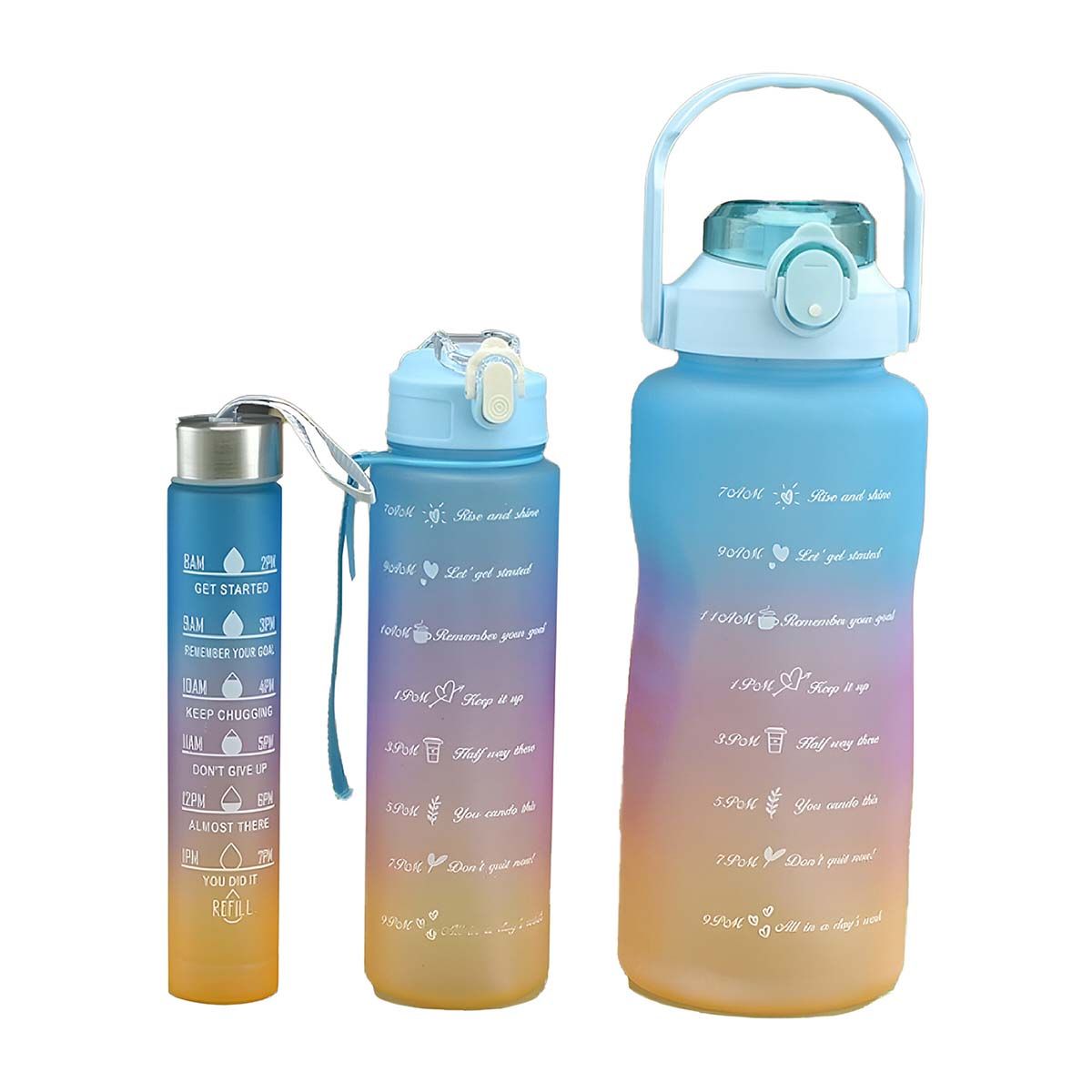 GENERICO - Tomatodo Trio de Alta Capacidad 2L 1L y 300ml Verde