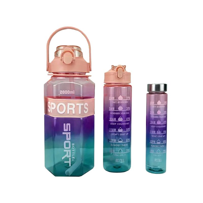 GENERICO - Tomatodo Practico Trio al Hacer Actividad Fisica Rosado