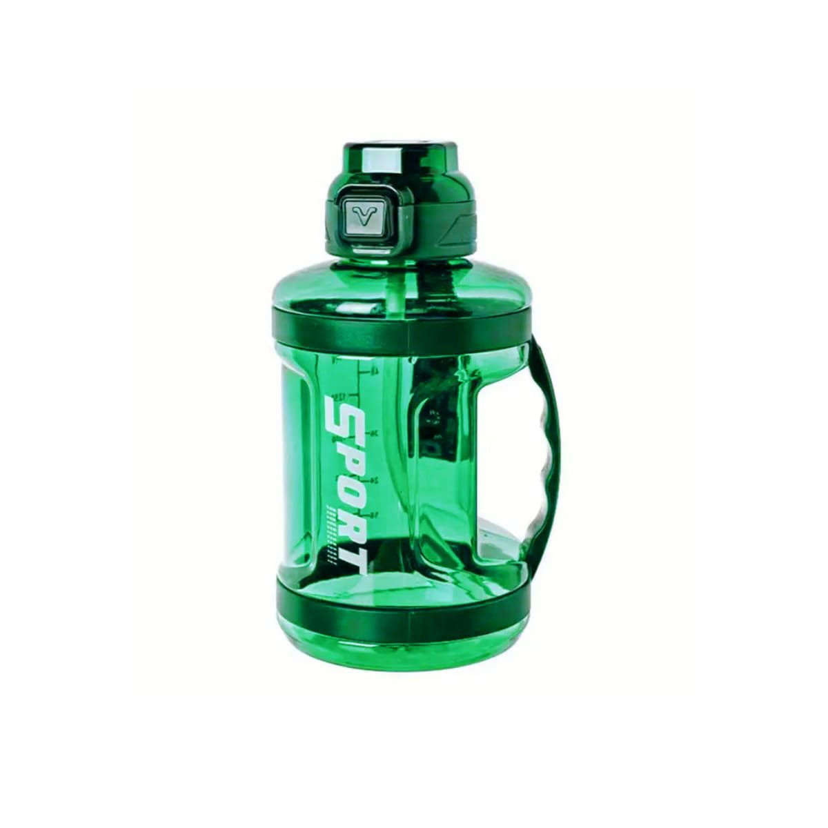 GENERICO - Tomatodo de Liquidos con Tapa con Seguro en Verde