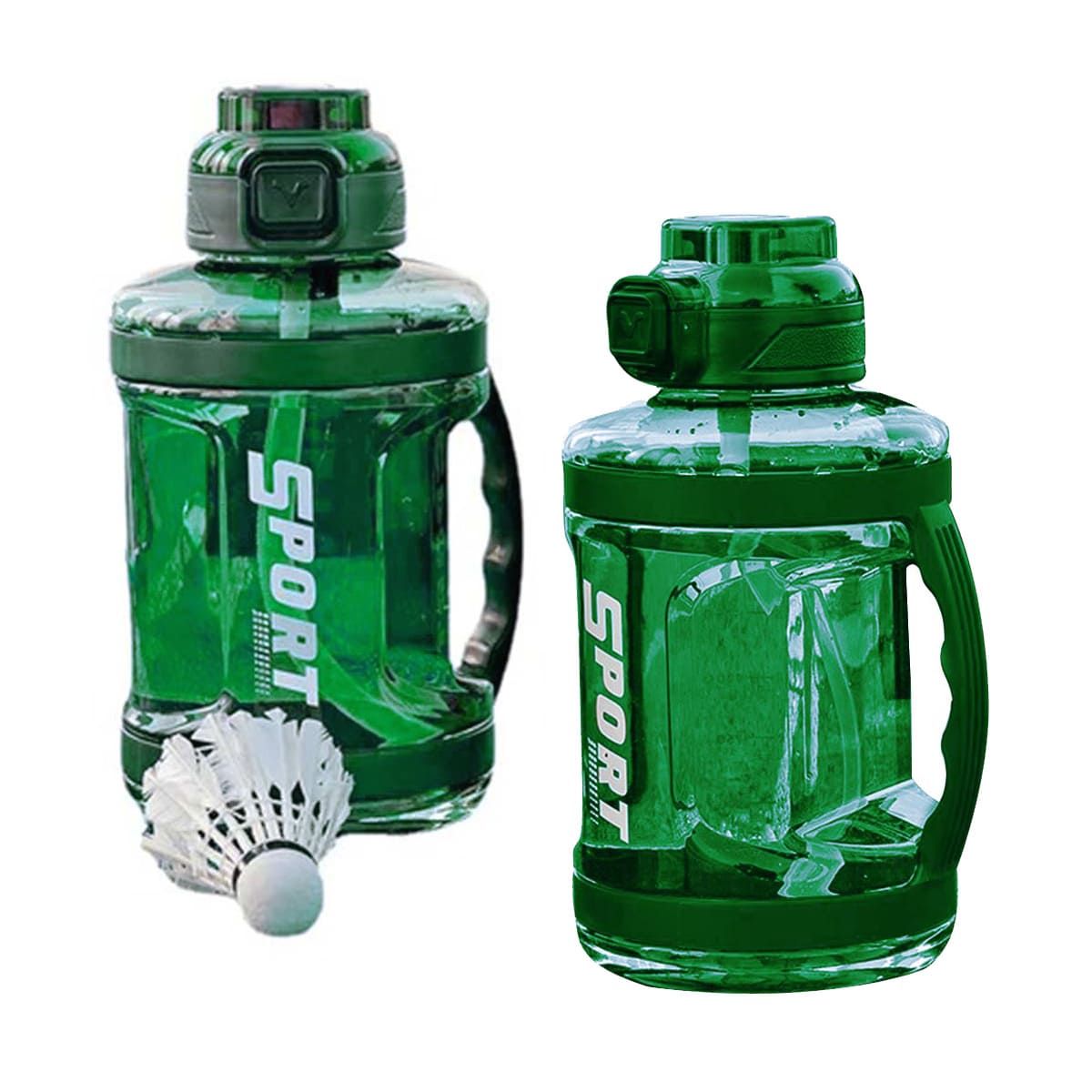 GENERICO - Pack6 Botella Depotivo para Eduacion Fisica Verde