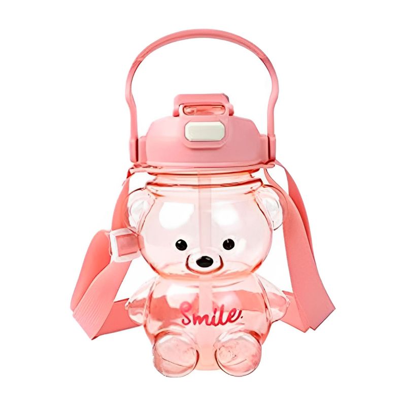 GENERICO - Tomatodo con Diseño Oso Smile Smile en Color Rosado