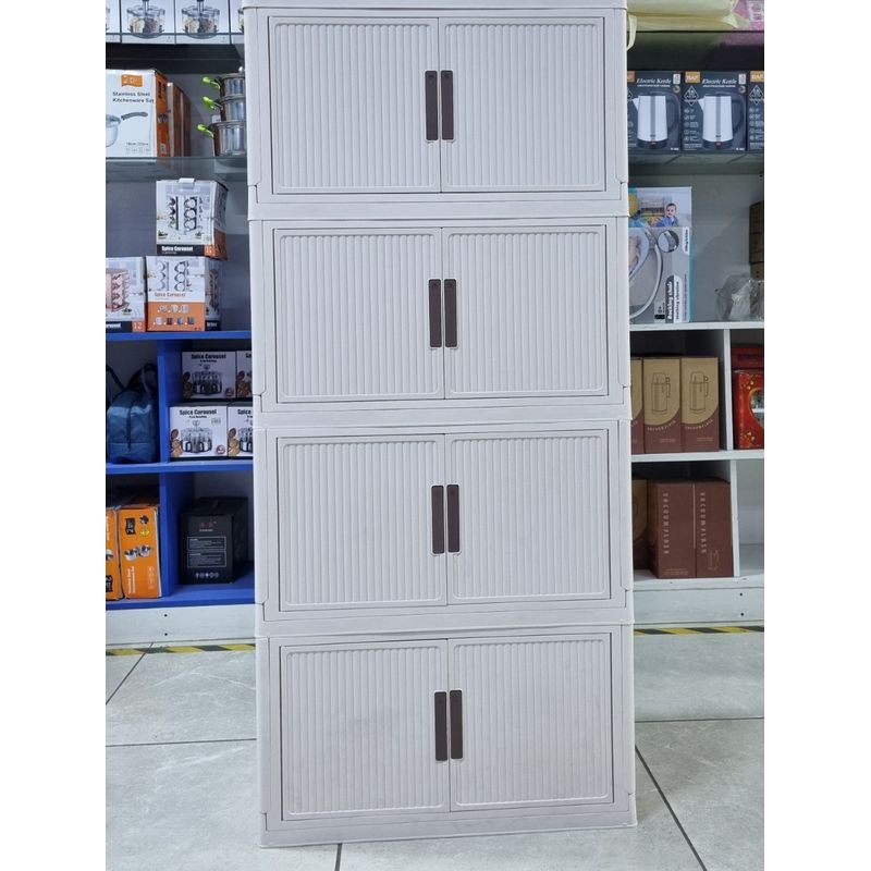 GENERICO - ORGANIZADOR TIPO ROPERO CON CAJONES DESMONTABLES 4 NIVELES