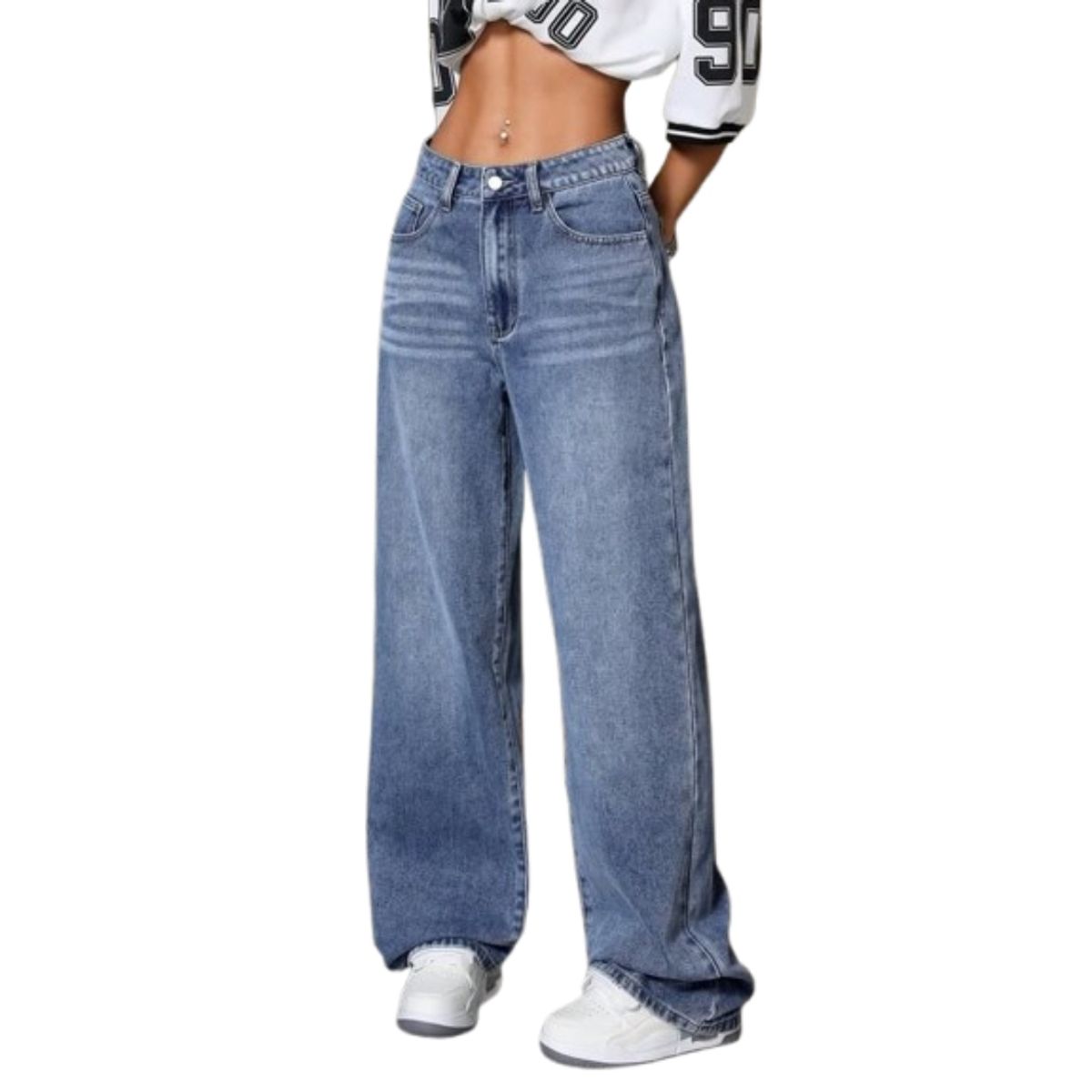 GENERICO - BAGGY JEAN BOMBER OXID