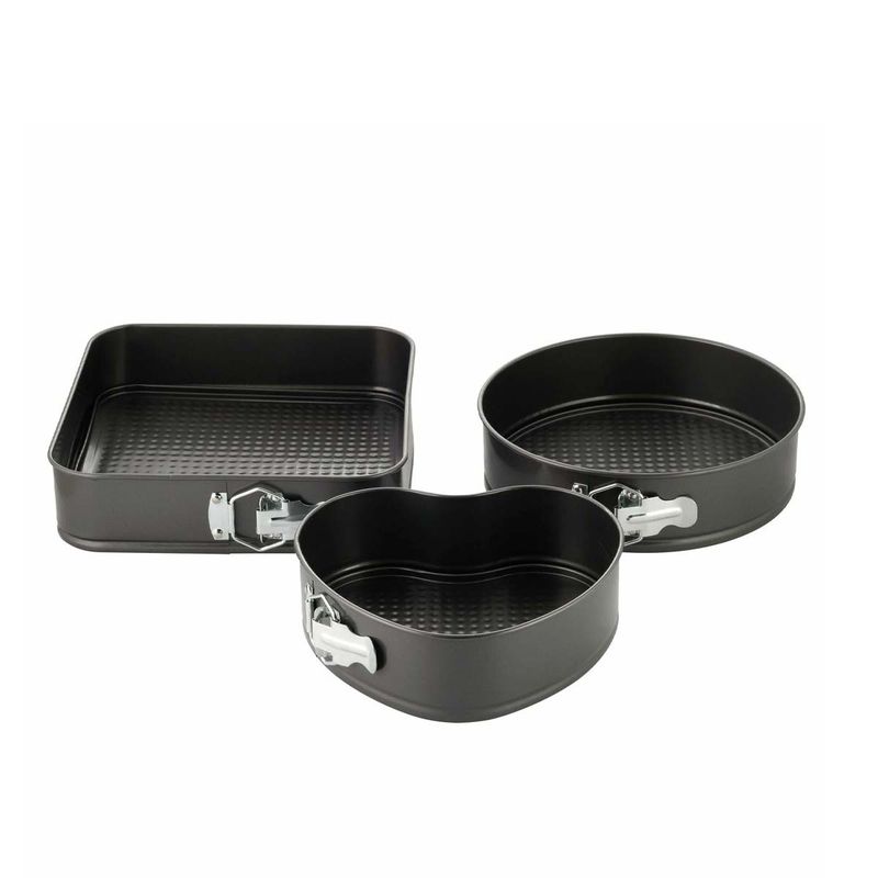 GENERICO - Pack2 Moldes para Hacer Pasteles Plateado Y+Papel de Regalo