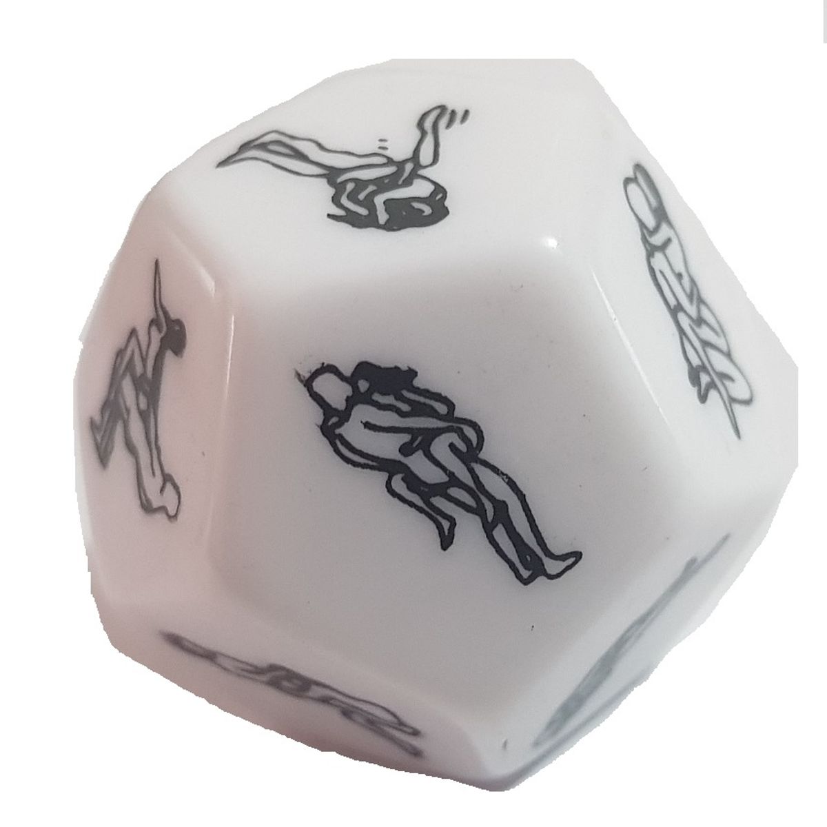 GENERICO - Dados Eróticos de 12 posiciones para hacer el amor