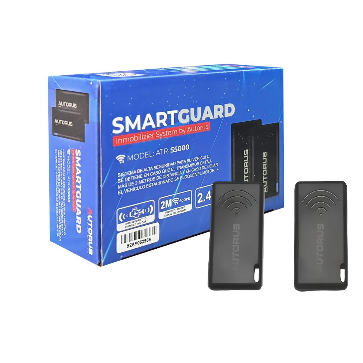 JET - Trabagas Bloqueo Del Motor Antirrobo Autorus Universal