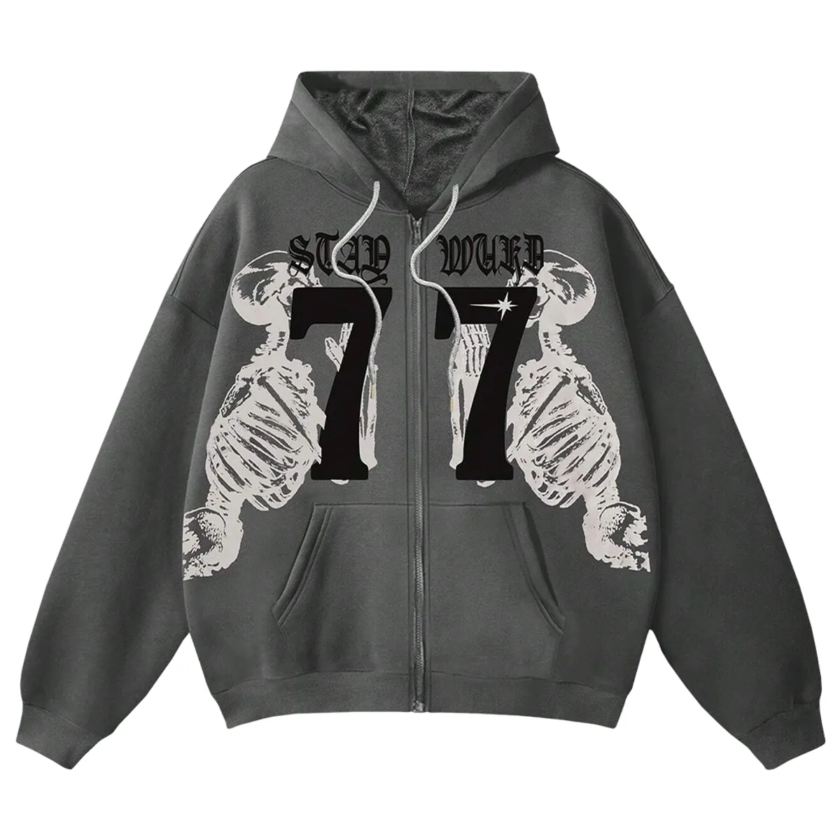 YANSUS - Polera Casaca Hombre Yansus Esqueleto