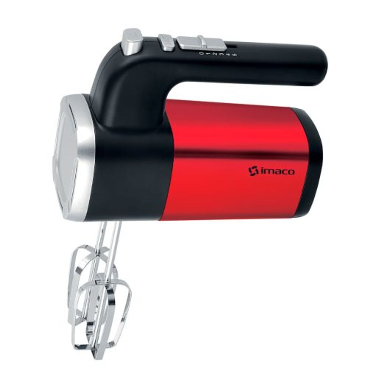 IMACO - Batidora de Mano 400 W con 5 velocidades Imaco HM400R Rojo