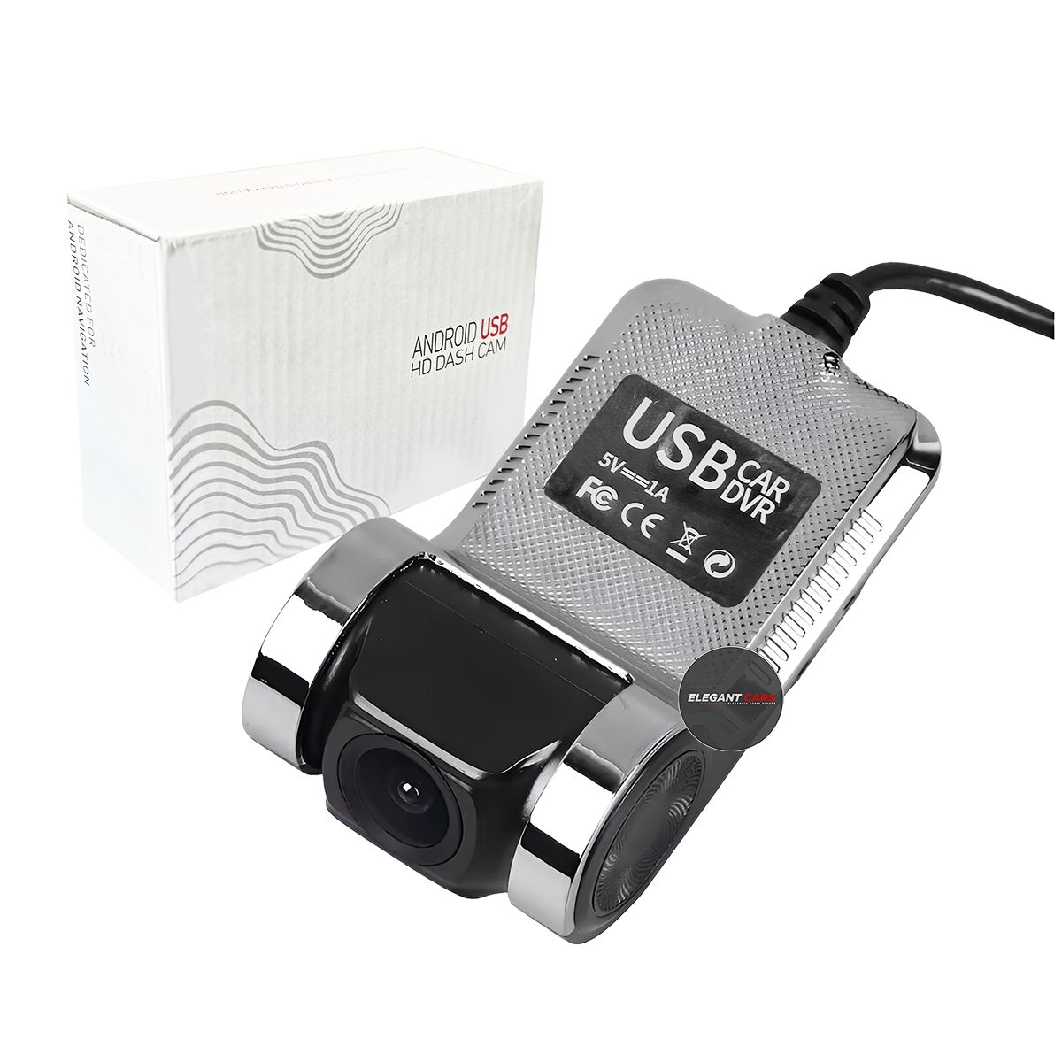 GENERICO - Camara delantera dvr dash cam para auto soporta tarjeta sd