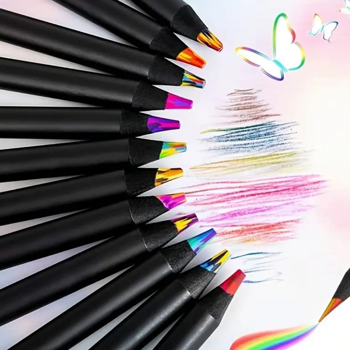 GENERICO - SET DE LAPÍCES MULTICOLOR X 12UND