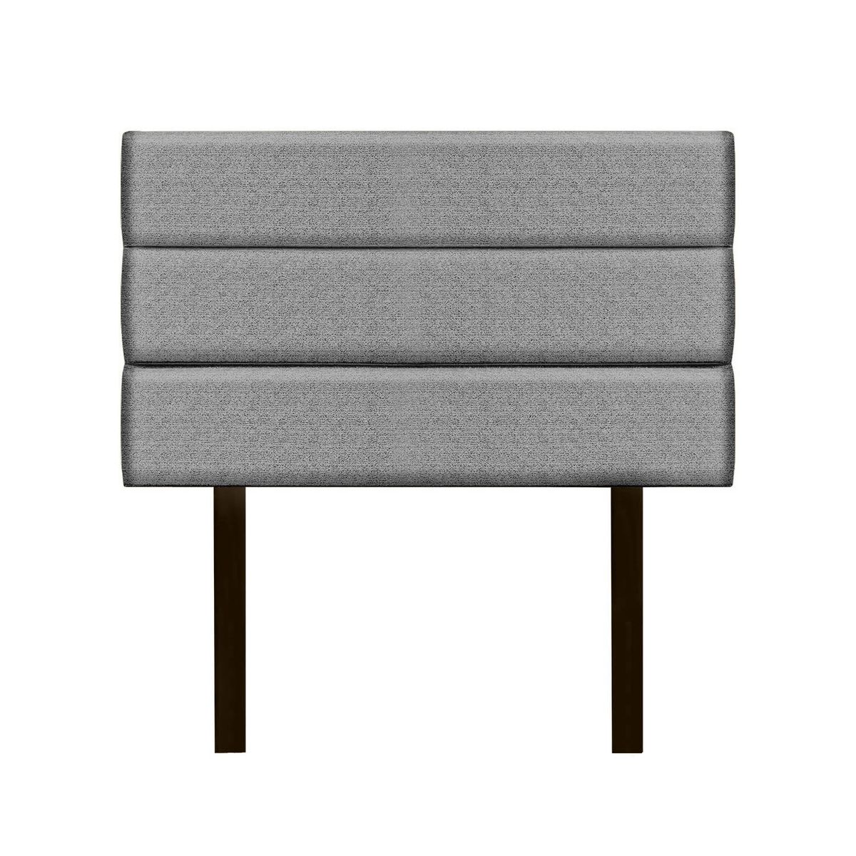 MUEBLES MACRUMO - Cabecera Moty - 2 Plz- Color gris claro