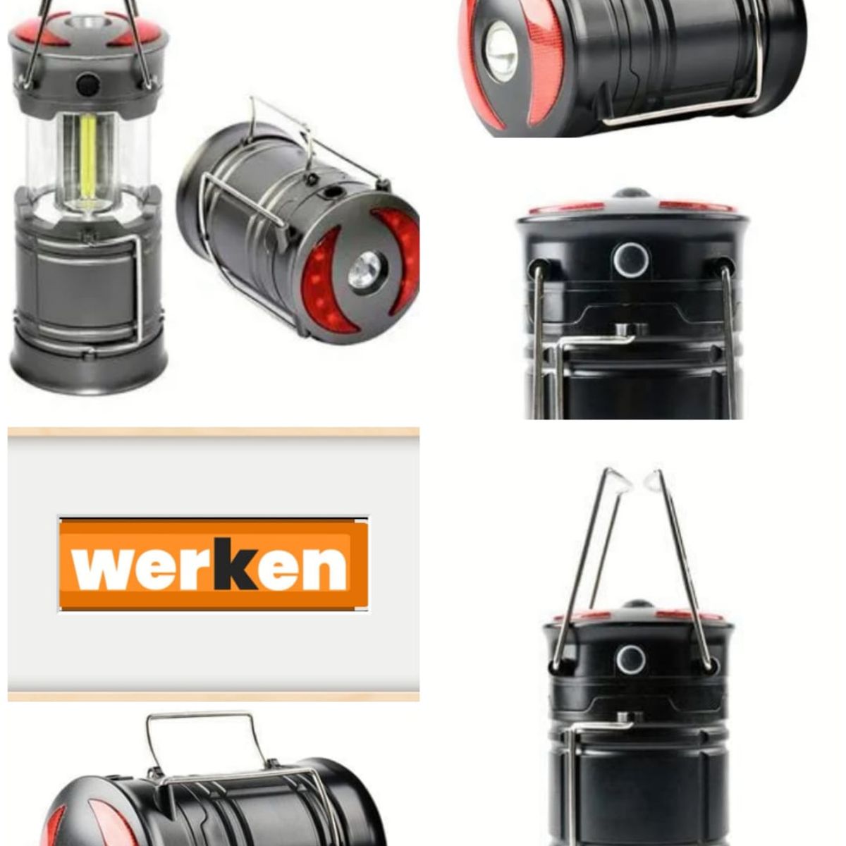 GENERICO - LINTERNA LED RECARGABLE USB+PILAS 5 MODOS DE LUZ FRIA Y ROJA PORTÁTIL