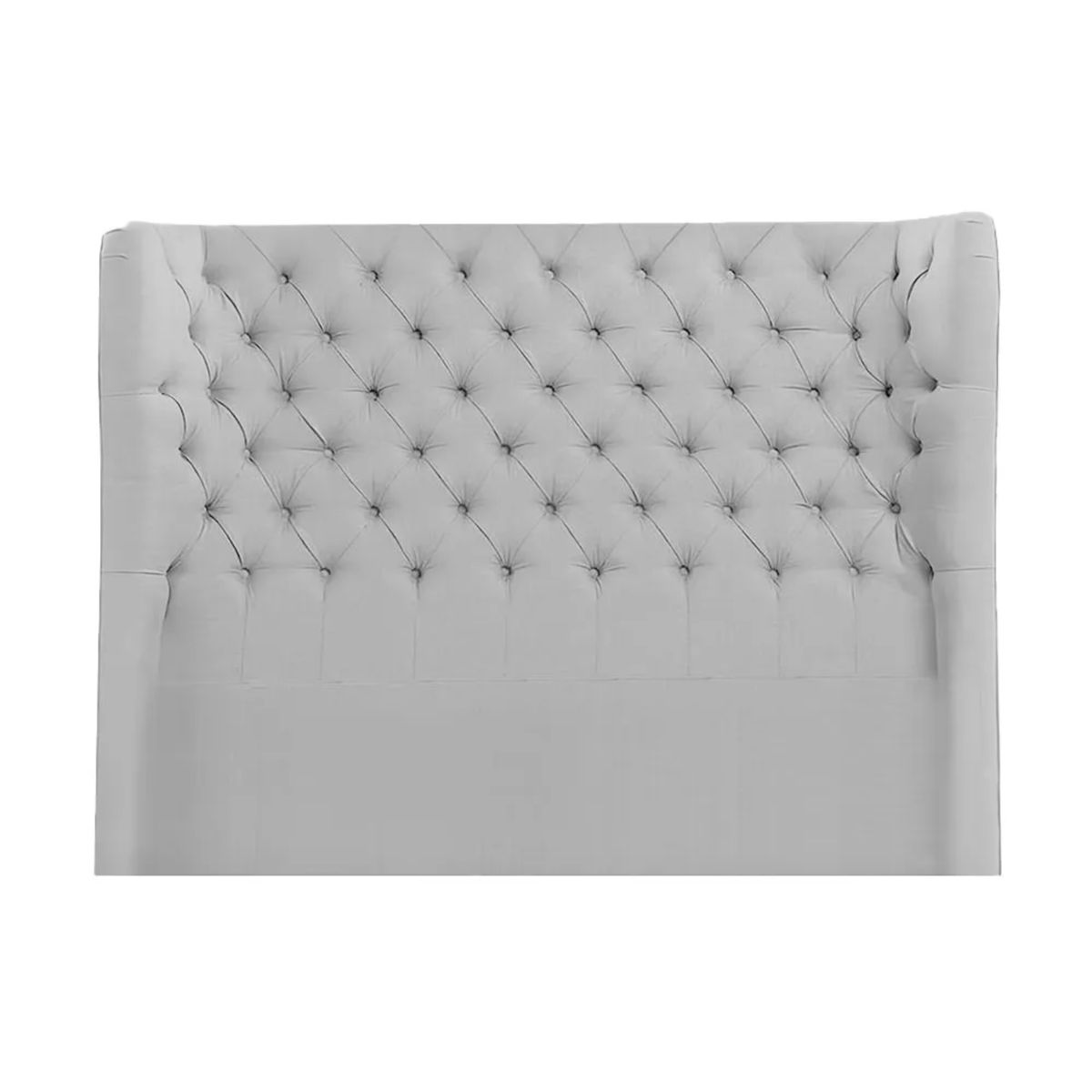 MAVISAC - Cabecera Knightsbridge Mavisac Dos Plazas Color Plata-Tela