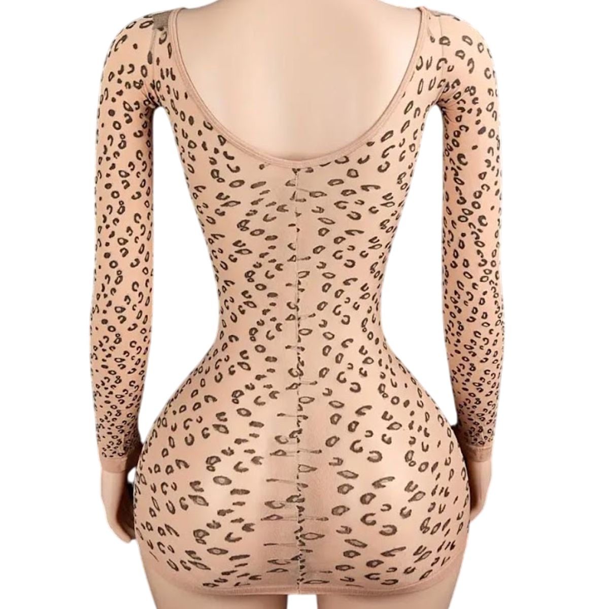 GENERICO - LENCERIA CORPORAL MALLA  CATSUIT VESTIDO