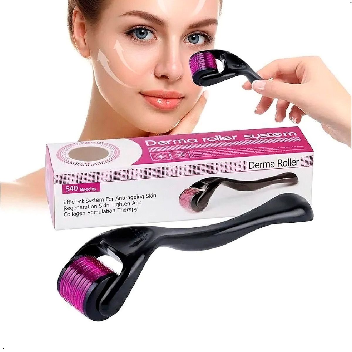GENERICO - Derma Roller System Rodillo 0.50mm Pack X 2 Unidades