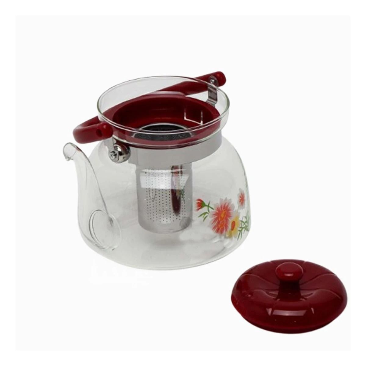 GENERICO - Tetera de Vidrio para Cafe de 600ml Y+Papel de Regalo