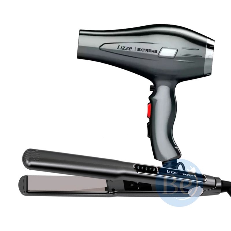 LIZZE - Combo Lizze EXTREME Alisadora de 29mm y Secador de 2400 Watts