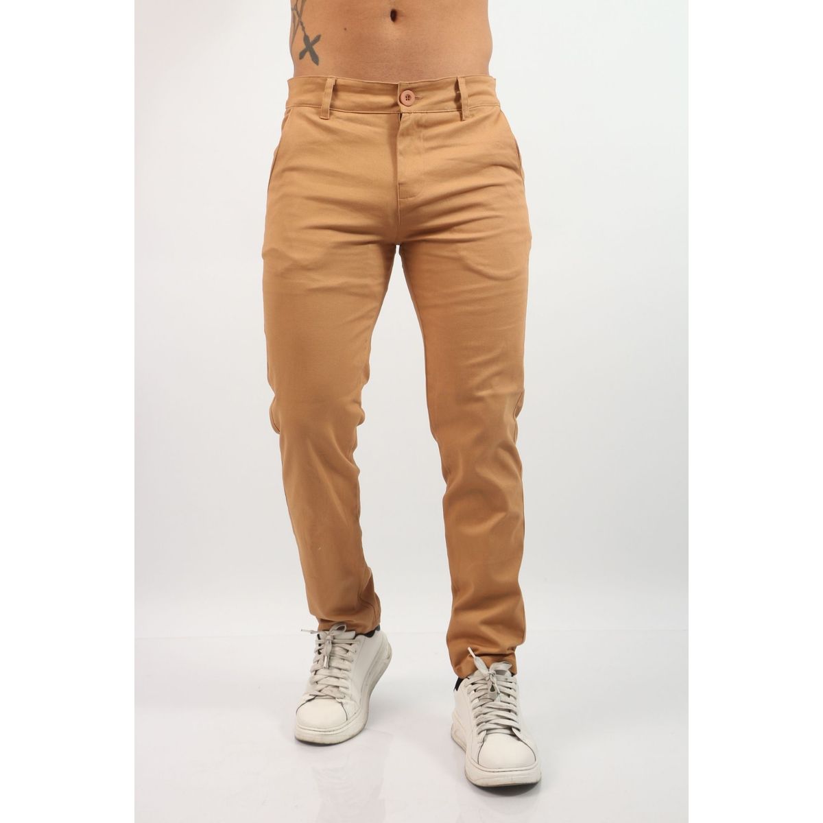 J JERAOUS - PANTALOM JERAOUS DRILL RECTO STRECH SMITH Miel