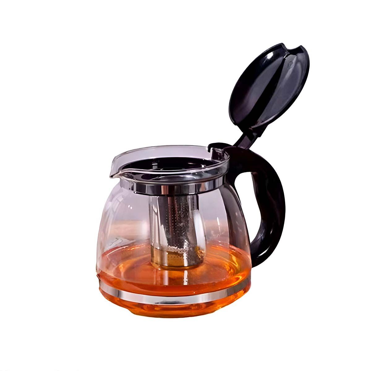 GENERICO - Pack4 Tetera de Vidrio para Preparar Te 2L Y+Regalo Stickers