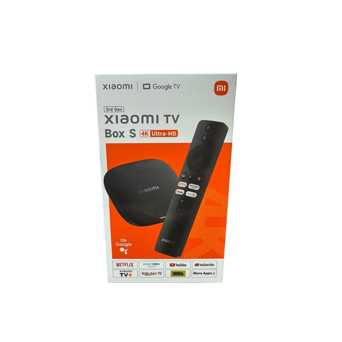 XIAOMI - Xiaomi Mi TV Box S 4K 3rd Gen Google TV 32GB