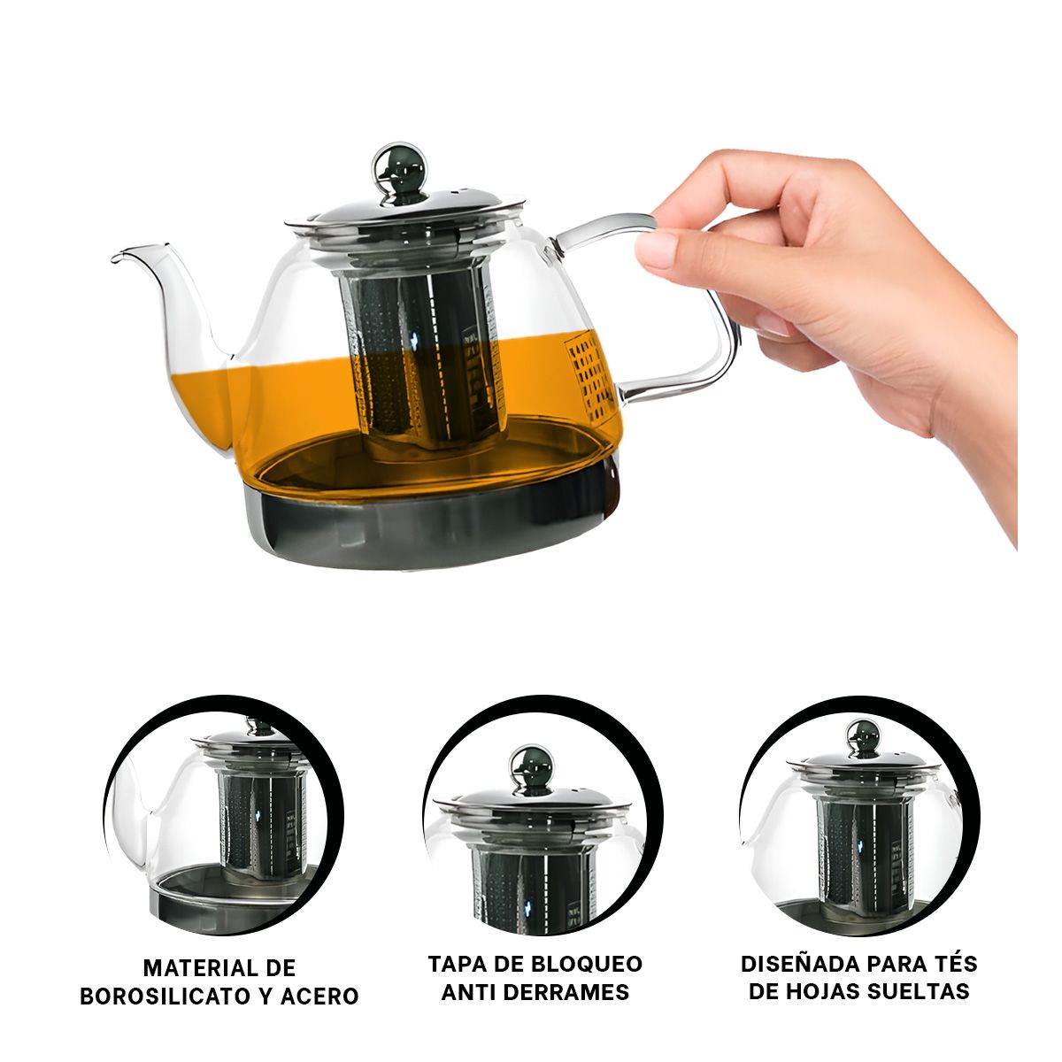 GENERICO - Pack2 Recipiente para Hervir Tranparente Y+Ligas de Regalo