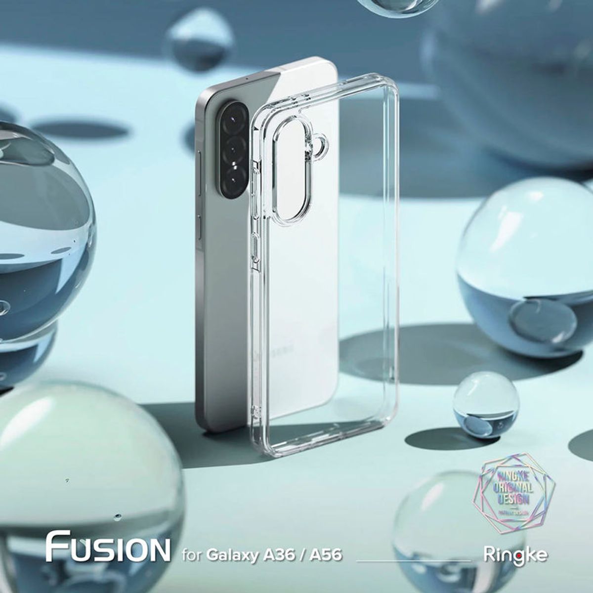 RINGKE - Case Transparente Ringke Fusion Para Galaxy A56 5G  A36 5G