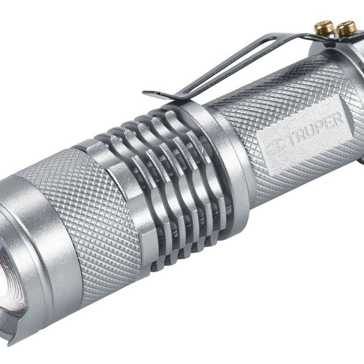 TRUPER - Linterna de aluminio 1 led de 40 lm con 1 pila AA Truper