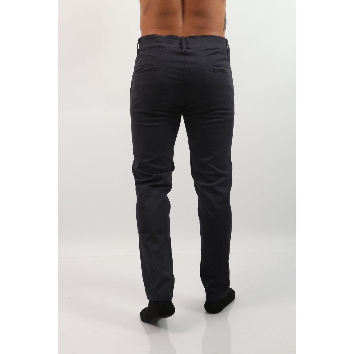 J JERAOUS - PANTALOM JERAOUS DRILL RECTO STRECH SMITH Azul