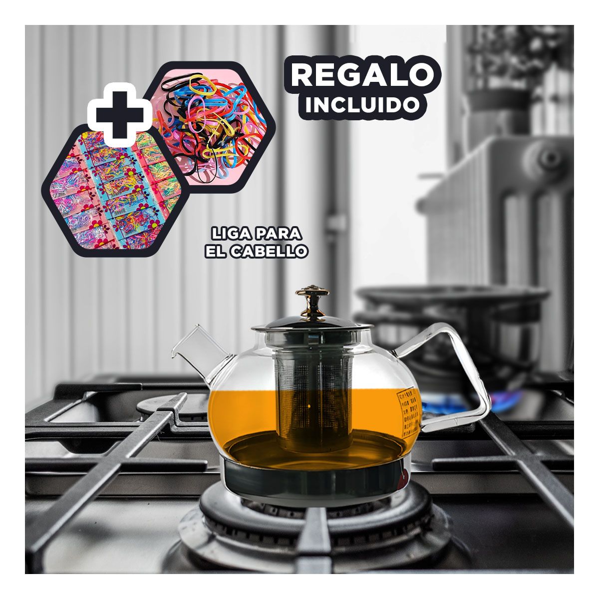 GENERICO - Pack12 Infusor de 1000ML para Bebidas Y+Ligas de Regalo