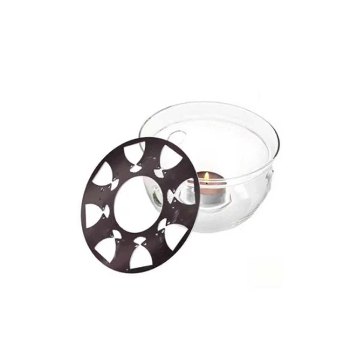 GENERICO - Pack4 Plataforma para Cafetera Transparent Y+Ligas de Regalo