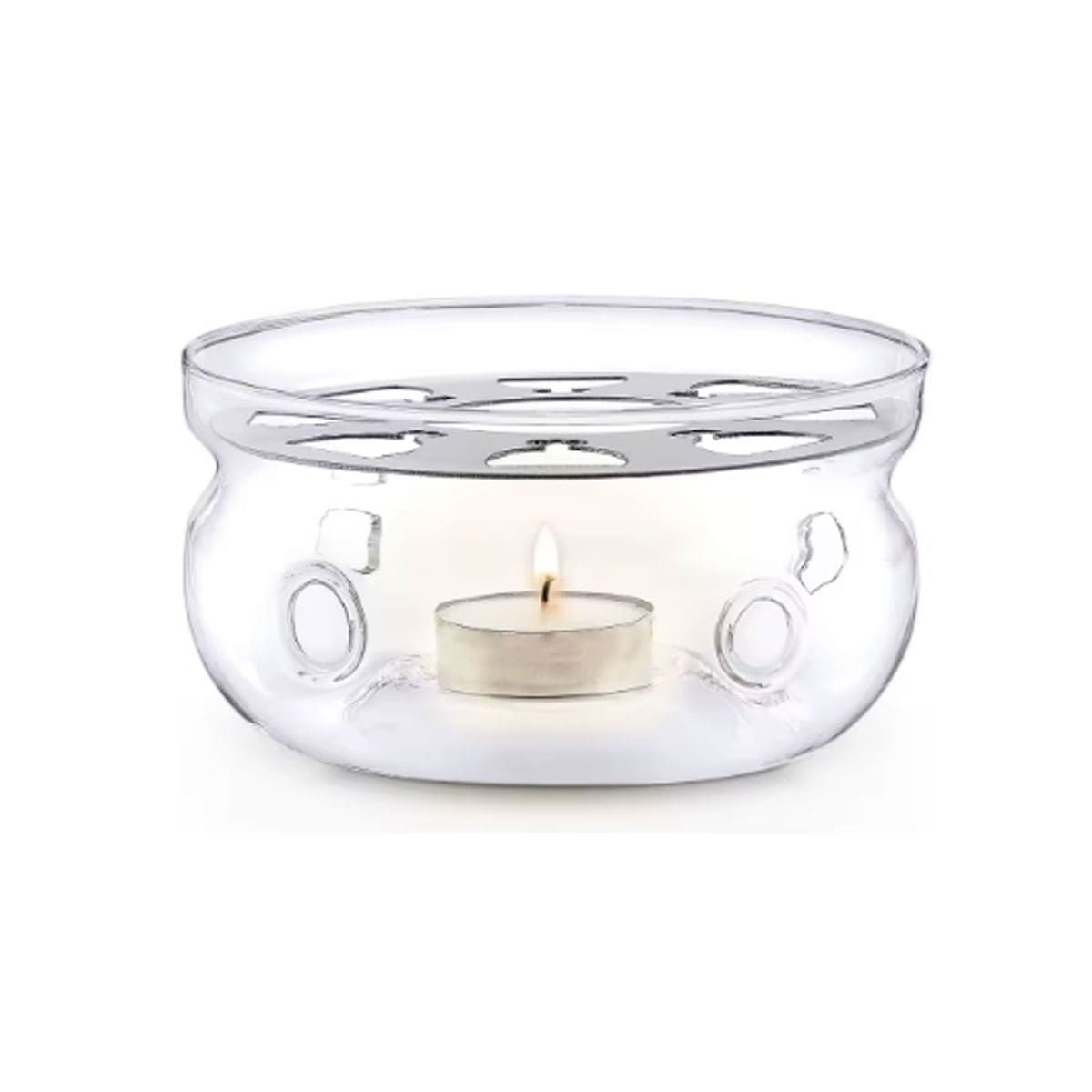 GENERICO - Pack6 Base para Tetera Transparente Y+Ligas de Regalo