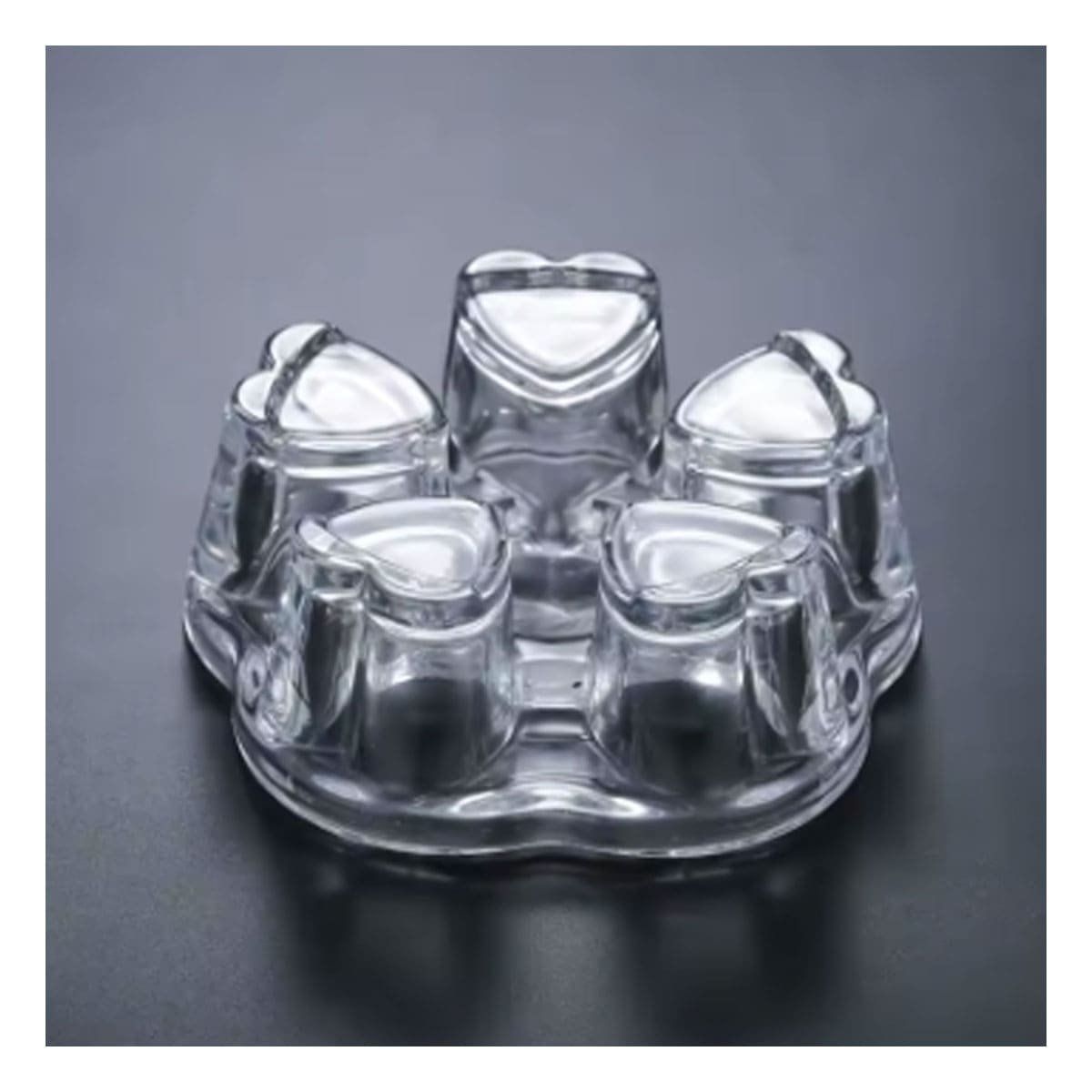 GENERICO - Base con Formas de Corazones PD24-441 Y+Ligas de Regalo