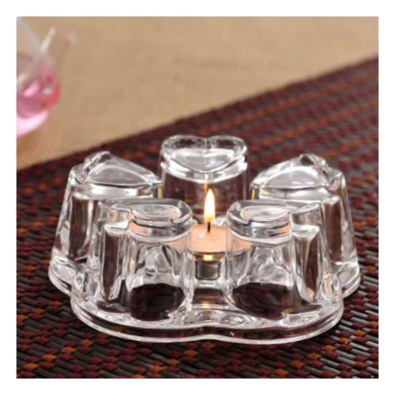 GENERICO - Pack4 Soporte para Cafetera Transparente Y+Ligas de Regalo