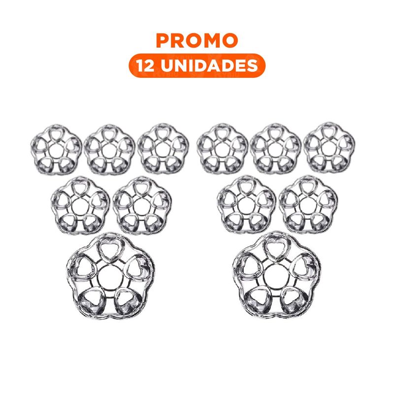 GENERICO - Pack12 Soporte para Base de Tetera Transparente PD24-441