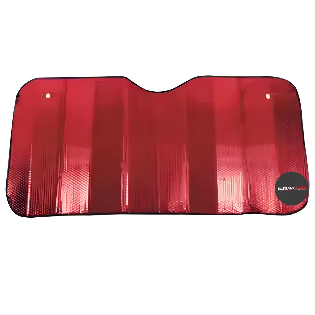 GENERICO - Tapasol para auto universal color rojo