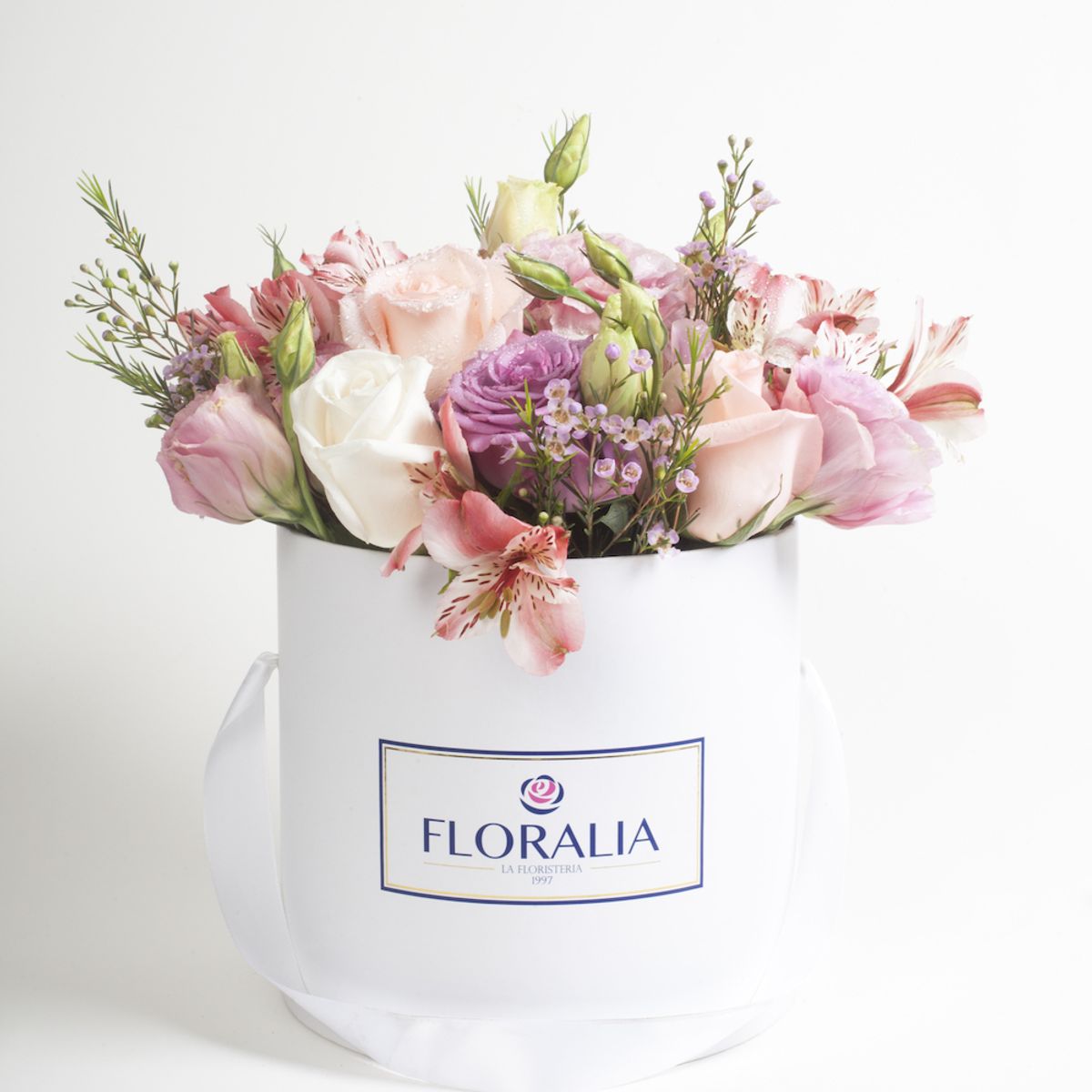 FLORALIA - Arreglo de flores - Pensamiento Mix Silvestre Chica - Rosas