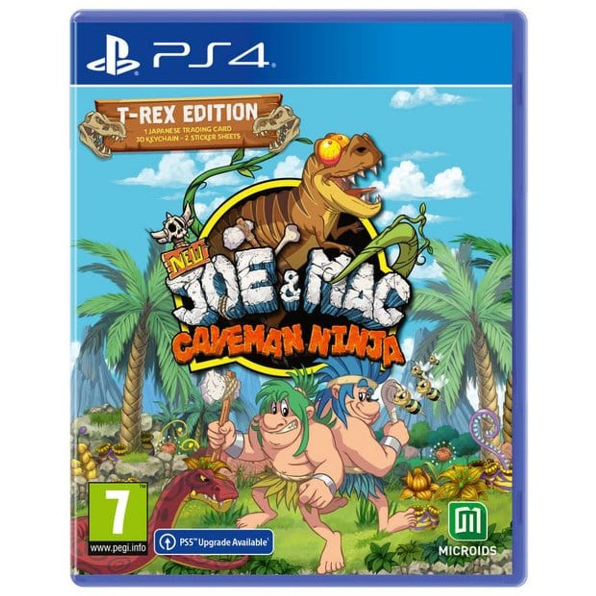 PLAYSTATION - New Joe & Mac Caveman Ninja PlayStation 4