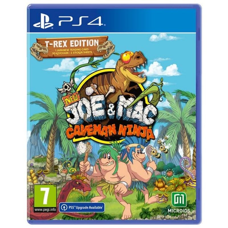 PLAYSTATION - New Joe & Mac Caveman Ninja PlayStation 4