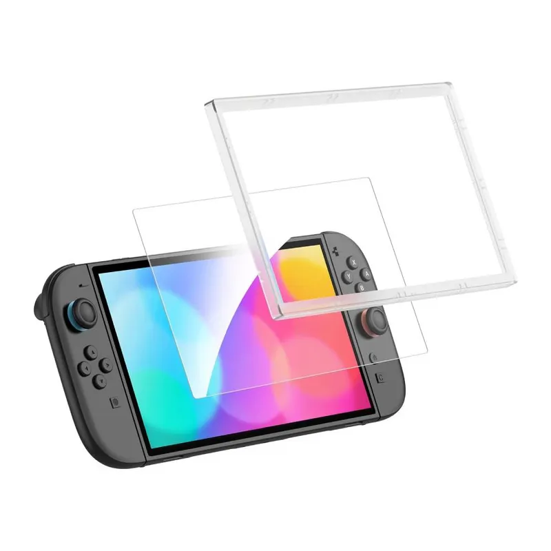 GENERICO - 2 Protectores Pantalla Vidrio Templado Para Nintendo Switch 2