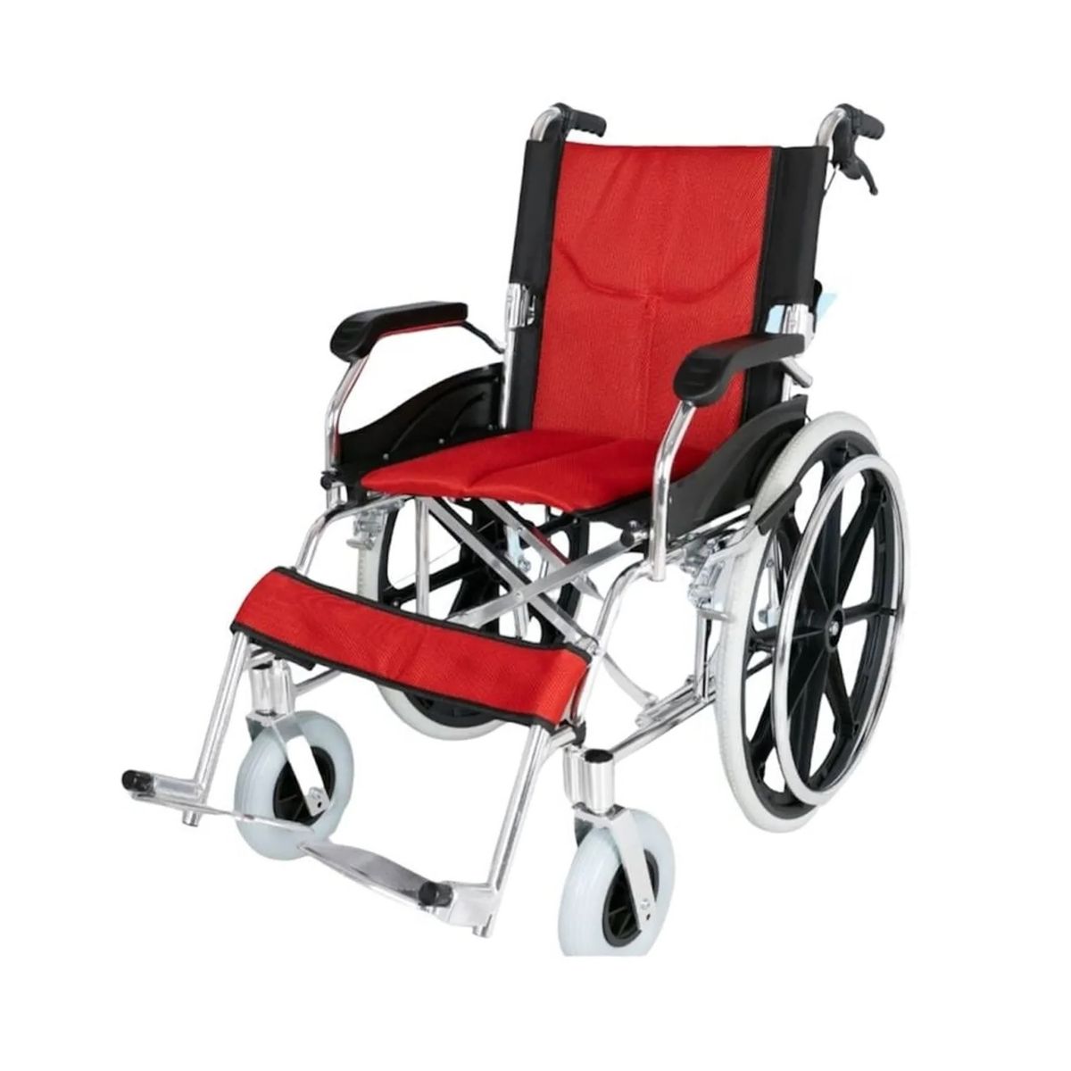 OEM - Silla de Ruedas Semi Deportiva RED ALUMINIO + COJIN