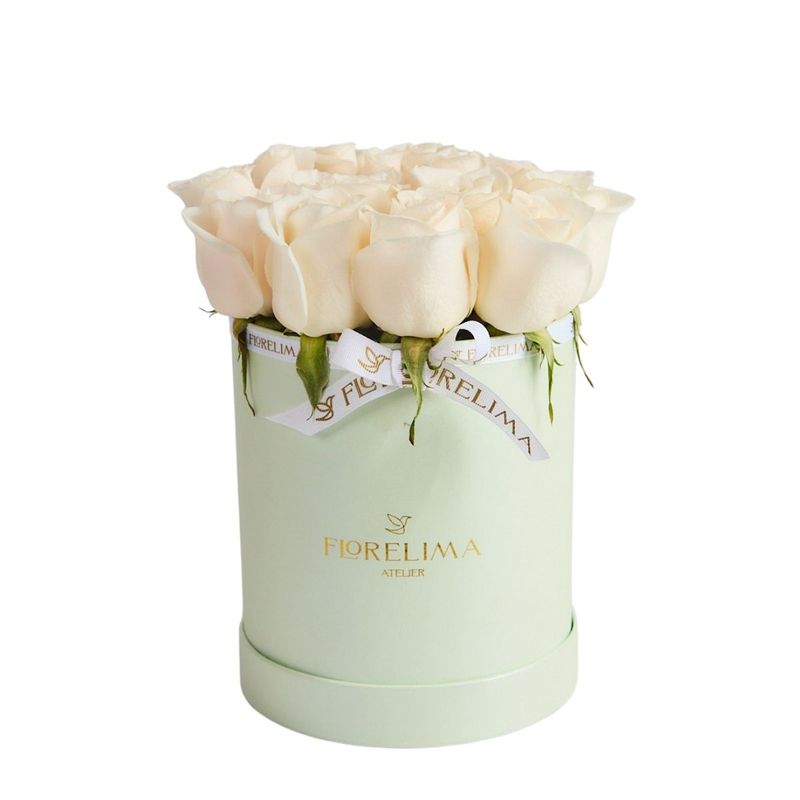 GENERICO - Mini Box Rosas Blancas