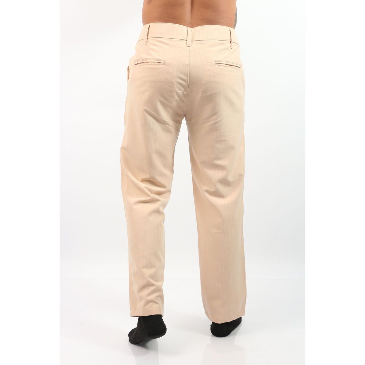 J JERAOUS - PANTALOM JERAOUS MILANO RECTO RAYAS PAOLO Beige
