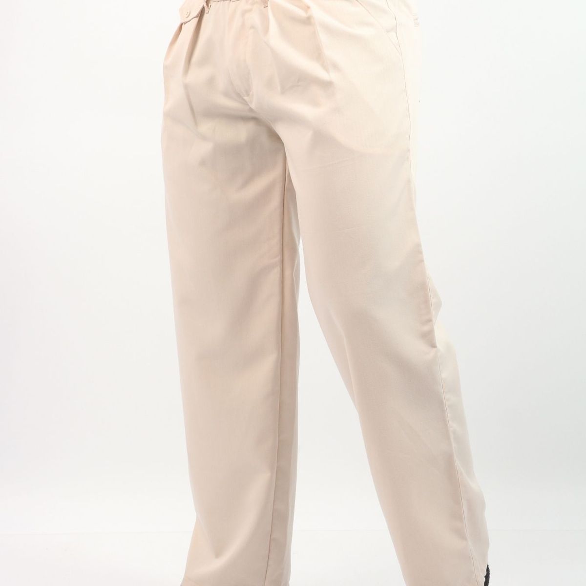 J JERAOUS - PANTALOM JERAOUS MILANO PLIEGUES YUSEPE Beige