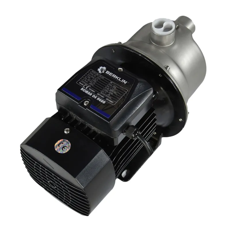BERKLIN - BOMBA DE AGUA DE ACERO INOXIDABLE DE 0 4HP