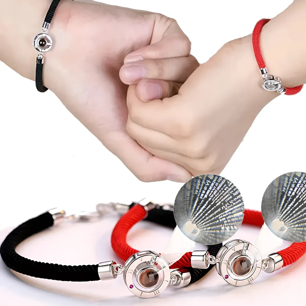 NO LOGO - Pulsera Para Pareja Proyeccion  Mi Otra Mitad Regalo Dia Especial